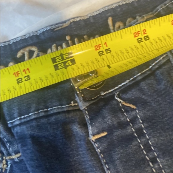 Justice  Premium Jean Girls Simply Low Blue Denim Size 12R Jegging - Picture 14 of 16